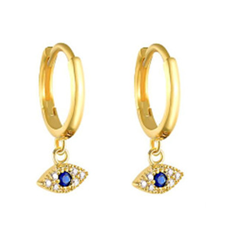Sterling venus sier diabo eyeearrings para mulheres simples bonito zircão orelha fivela retro jóias atacado_voghion.com