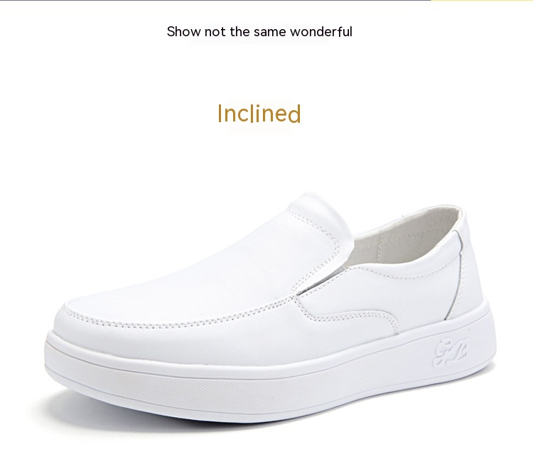 Herren Lederschuhe Tennisschuhe Sneakers Canvas Gummisohle Fußgewölbeunterstützung Bequeme, vielseitige Sneakers_voghion.com