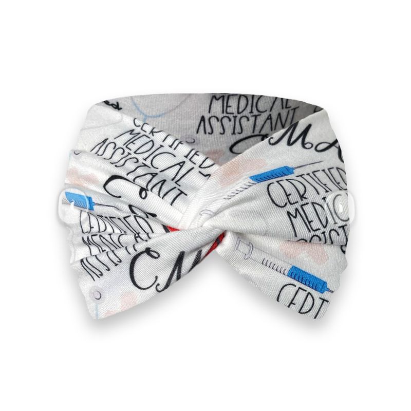 Maschera protettiva per la fronte con bottoni a croce stampati e anti-strangolamento, per medico e infermiere, in vendita calda_voghion.com