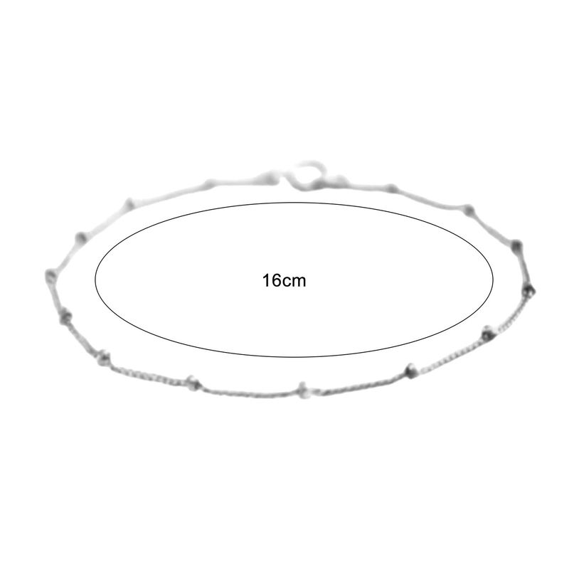 Shuosbai Damen-Armband, kleine Perlen, einfarbig, korruptionsbeständig, Handkette für den täglichen Gebrauch_voghion.com