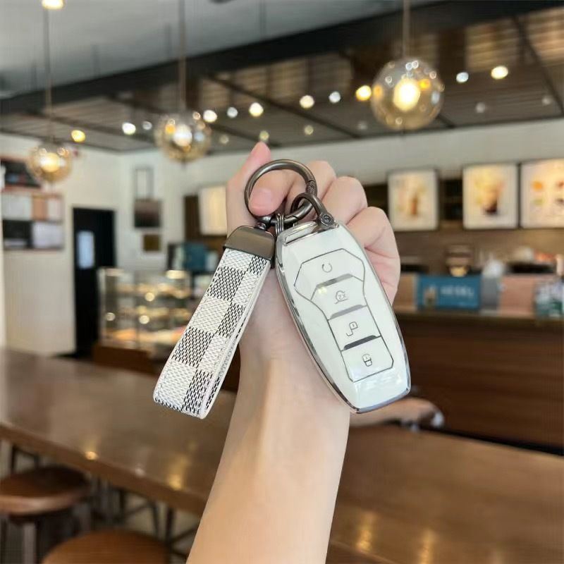 Geschikt voor BYD Dolphin Key Set Plusdmi Han Qin Plus Song Pro Tang Shell Cute Cartoon_voghion.com