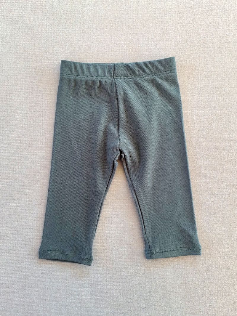 Koreansk stil forår og sommer baby tynde cropped leggings til mænd og kvinder Baomodal bløde, højelastiske ensfarvede slim-fit bukser_voghion.com
