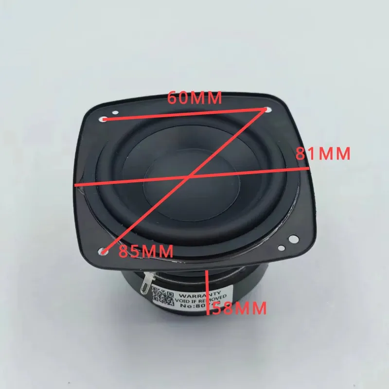 SOTAMIA 1Pcs Inch Full Range 4 Ohm 25W Midrange Speakers Dual Magnetic Audio Portable Speaker For Boombox 3_voghion.com