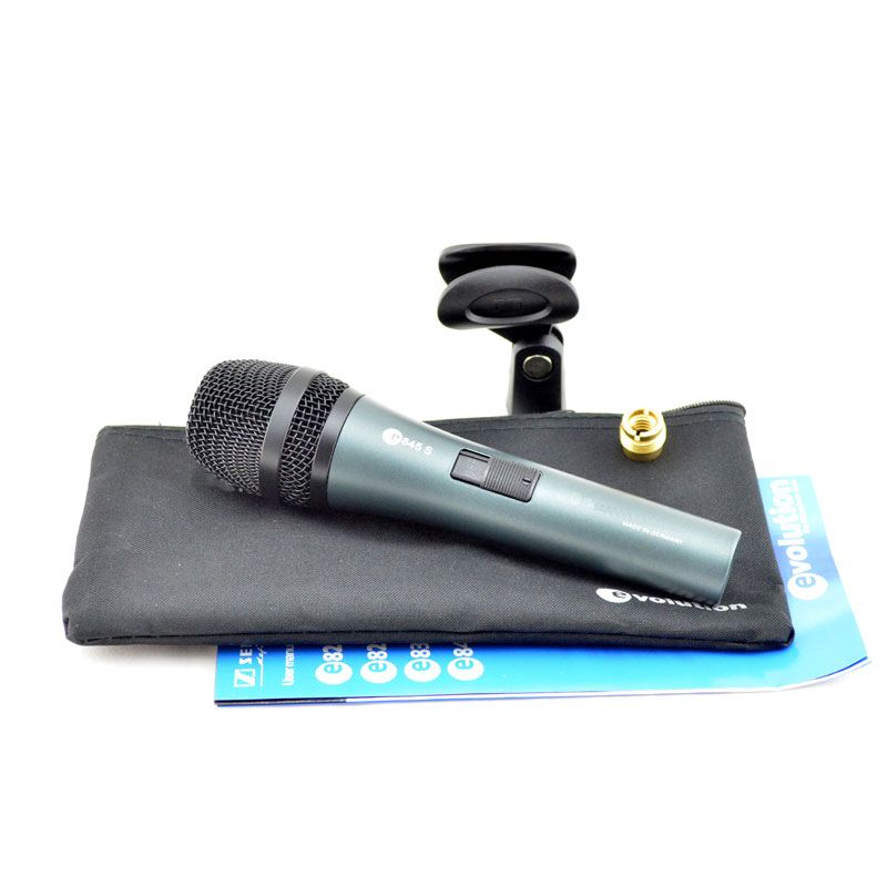 e845S dynamic cardioid professional , 845S wired sennheisertype vocal microphone_voghion.com