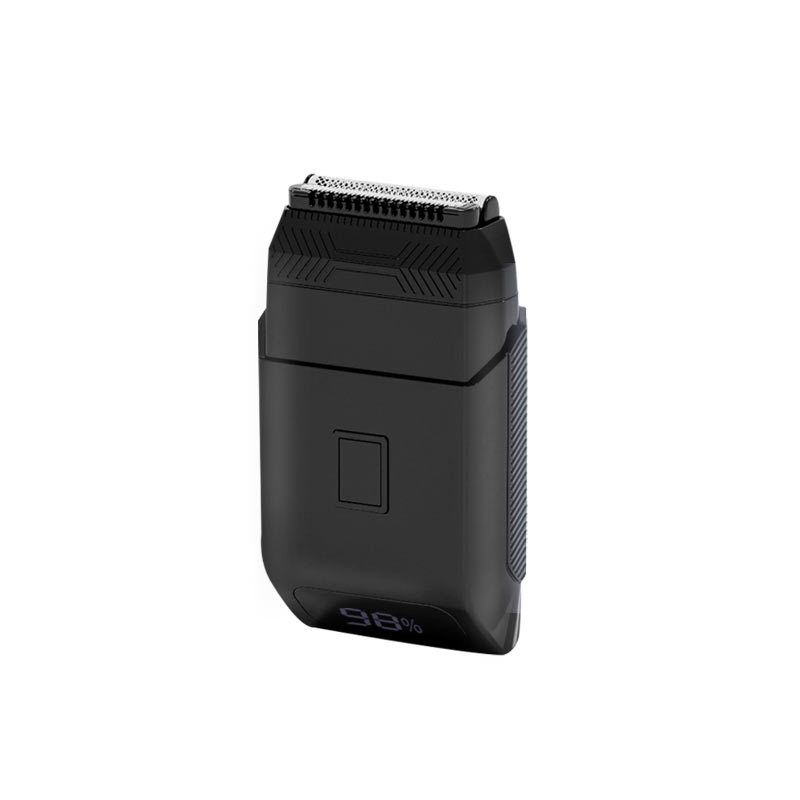 Aparat de ras electric cu piston pentru bărbați, cu afișaj digital USB, cuțit dublu, dispozitiv de albire a capului de chelie, artefact pentru capul chel_voghion.com