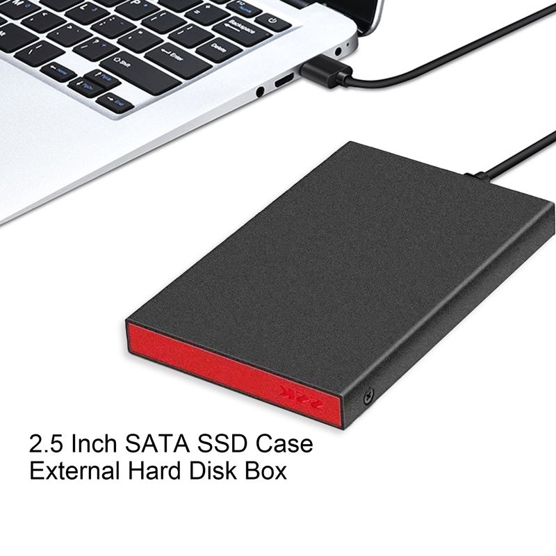 Festplatte Universelle stabile Übertragungskompatibilität Datenspeicher USB3.0/Typ-C 3.1 2,5 Zoll SATA externe Festplatte_voghion.com