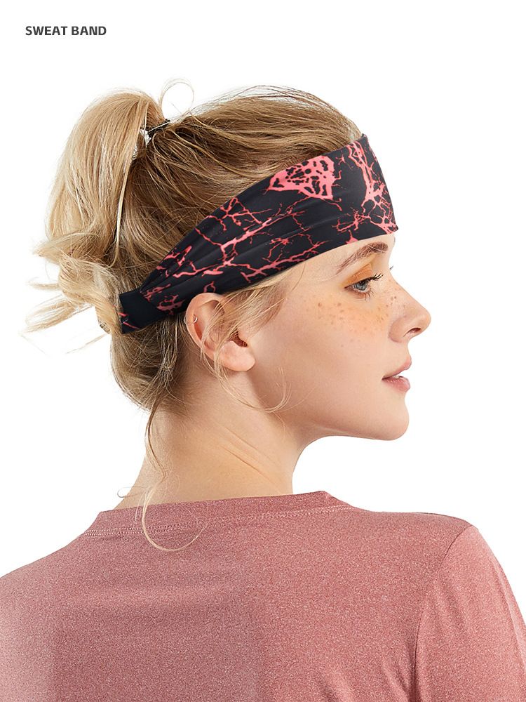 Fascia sportiva unisex – Assorbe il sudore e traspirante per corsa, badminton e fitness, comoda protezione della fascia anteriore._voghion.com