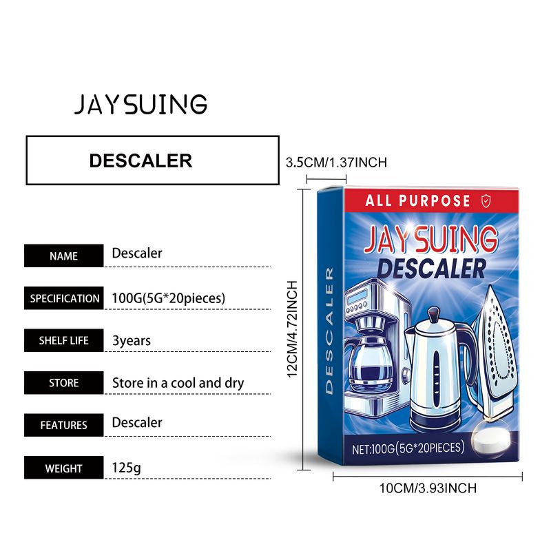 Jaysuing Descaling Cleaning Tablets Effectively Clean Stains Suitable For Continuous Use Of Home Environment Cleaning Tablets_voghion.com