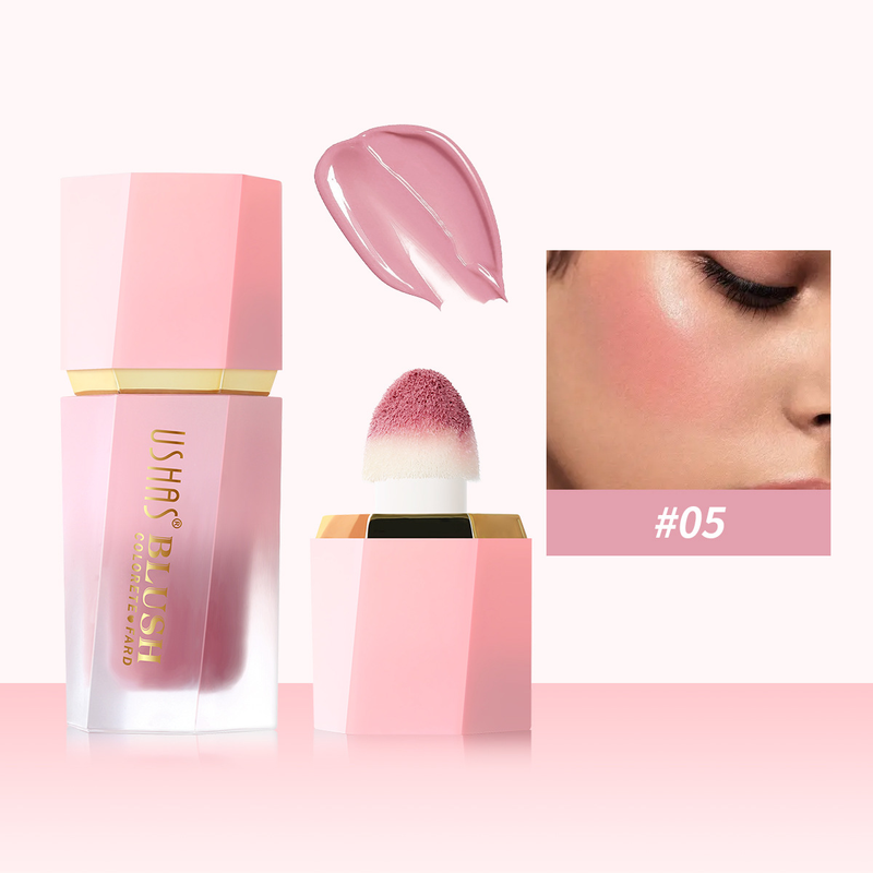 USHAS Liquid Makeup Natural Lasting Waterproof and Colorfast powder blusher Stick_voghion.com