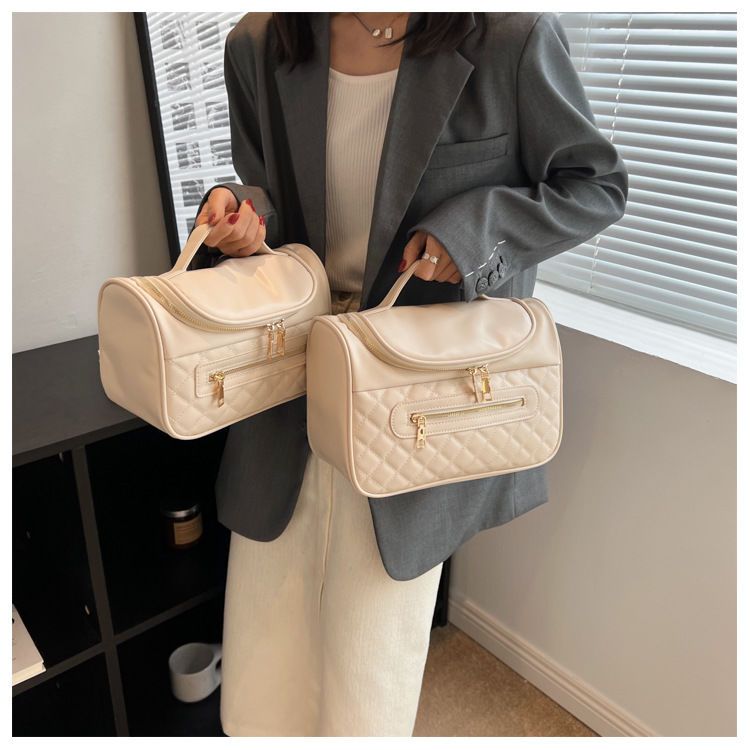 Exquisite Internet-Promi-Make-up-Tasche, neues Modell, High-End-Nische, große Kapazität, Aufbewahrung von Toilettenartikeln für die Hautpflege_voghion.com