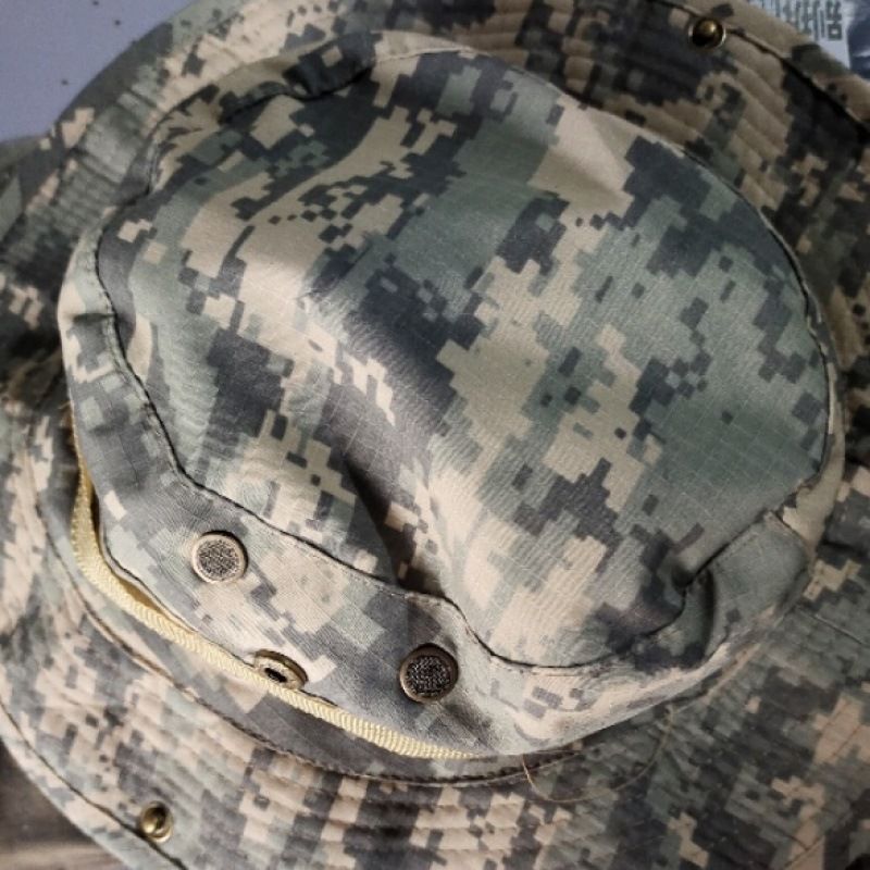 Heißer Verkauf Camouflage Boonie Männer Hut Taktische US Army Eimer Hüte Militär Multicam Panama Jagd Wandern Outdoor Camo Sun Caps_voghion.com