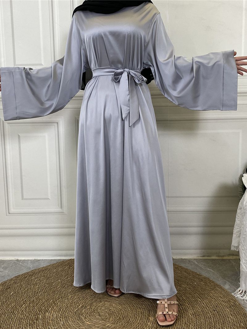 Yeni Müslüman Türk Abayas Jalabiyat Kadın Ramazan Kıyafetleri Fas Kaftan Parti Uzun Elbise Arap Kaftan Saten Kadın Elbisesi_voghion.com