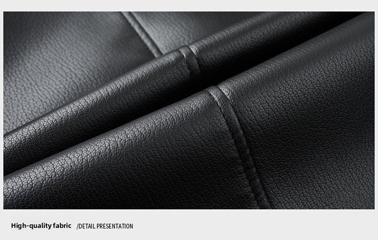 Giacca invernale da uomo Haining 2025 con cappuccio corto, casual, in pelle e pelliccia, integrata, ispessita_voghion.com