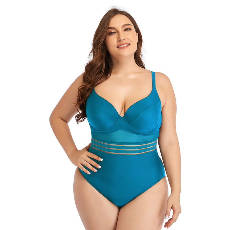 Maillot de bain une pièce sexy en maille, dos nu, amincissant, pour femmes_voghion.com