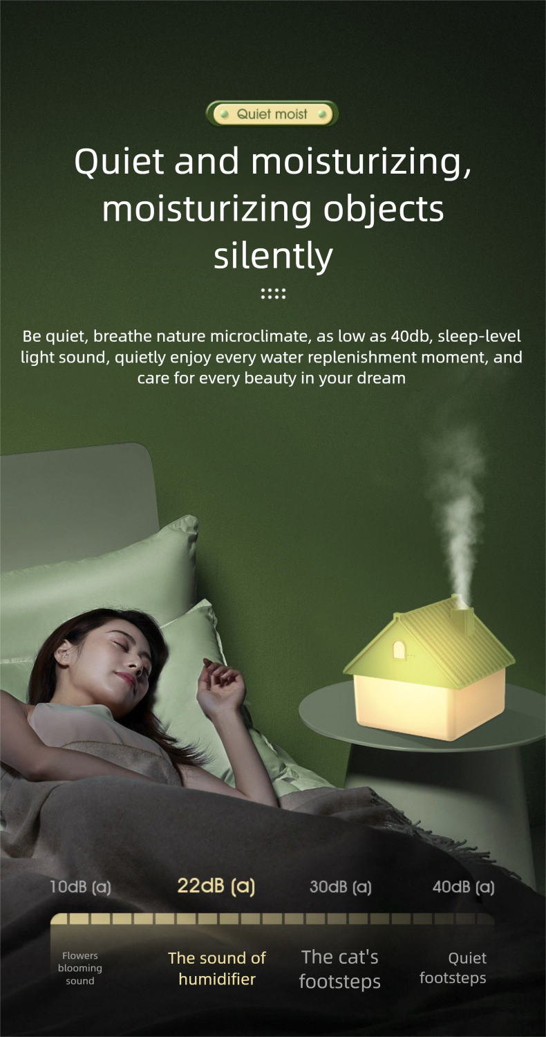 Car Ornament Humidifier, Mini Air Purifier With Large Mist Output, USB Powered For Car Desktop Dormitory_voghion.com