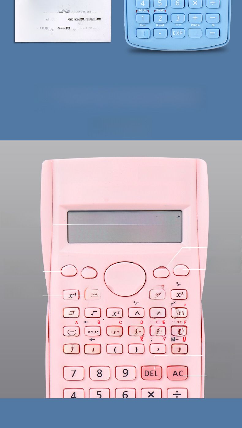 82Ms Funktionsrechner Farbrechner Schülerprüfungsfunktion Flip-Computer_voghion.com