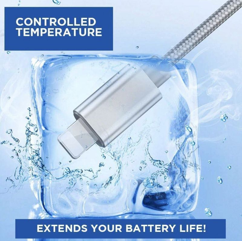 3m Heavy Duty Fast Charger For IPhone IOS Cable USB Lead 14 13 12 11 7 8 X XS XR_voghion.com