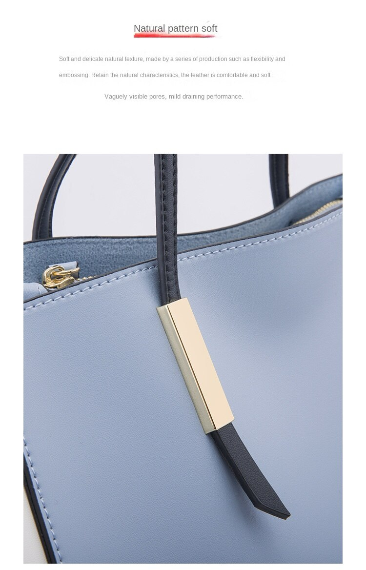 Håndtaske Kvinde 2023 Ny mode og enkel tredelt svigermor taske Cross-body en-skulder bærbar mulepose_voghion.com