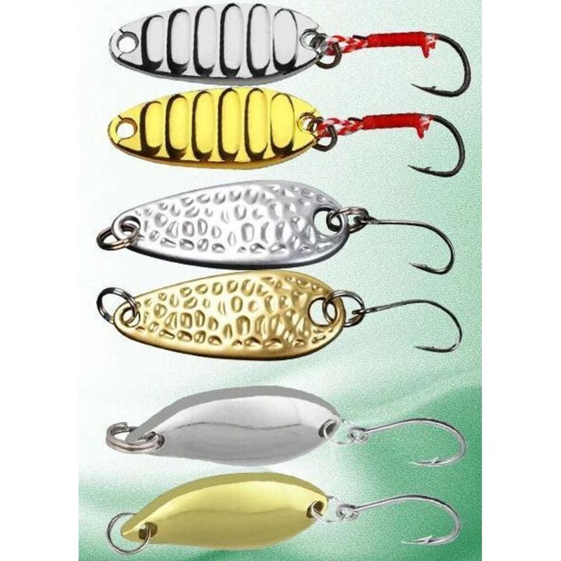 Classic Combination Melon Seed Sequin Peanut Shell Flat Shock Iron Plate Lure Bait Single Hook Micro Object Mouthfish_voghion.com