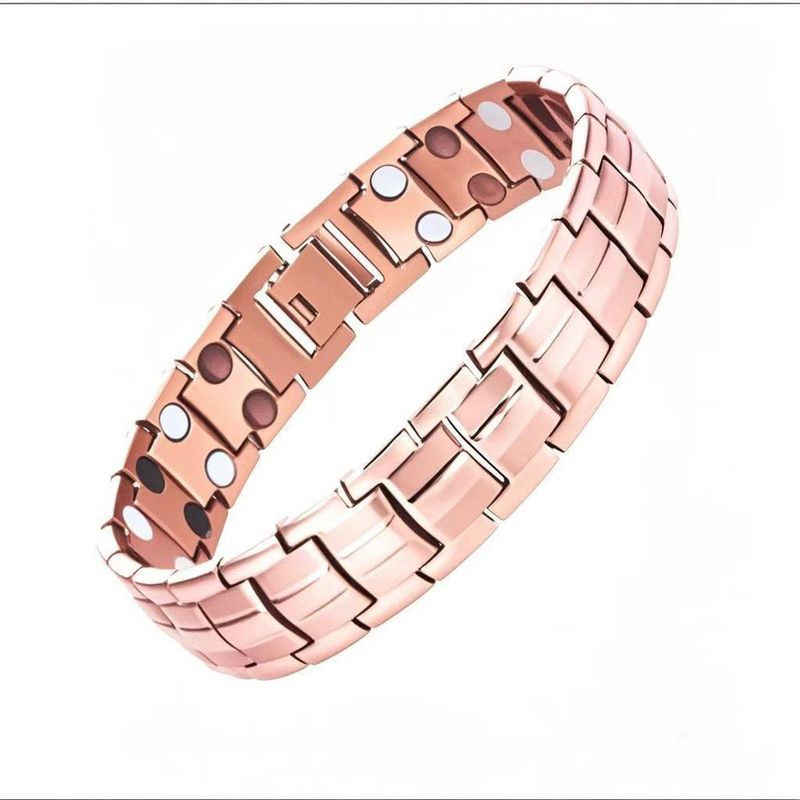 Bracciale magnetico staccabile a doppia fila per uomo e coppia_voghion.com