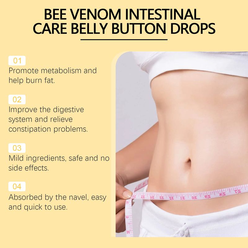Ouhoe Beespoison Belly Button Care Essence Beespoison Body Care Essence Slimming Belly Button Smear Essence_voghion.com