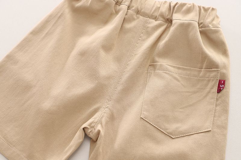 2024 sommer Neue Jungen Blume Hemd Flip Kragen Kurzarm Baby Casual Shorts Zwei Stück Set_voghion.com