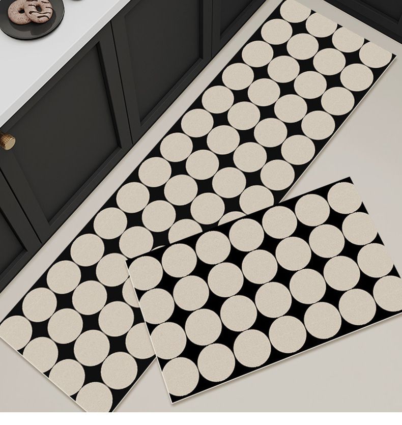 Kitchen Floor Mats Dirt Resistant Non Slip Mats Absorb Water And Oil Diatom Mud Floor Easy To Care For Long Strips_voghion.com