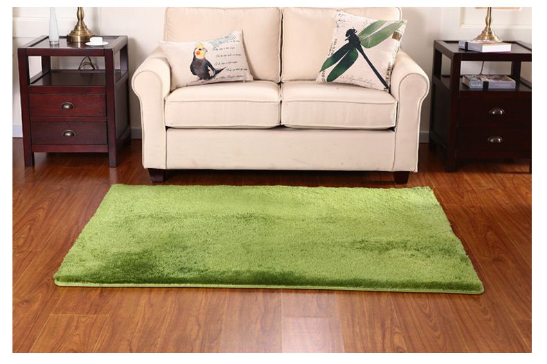 Tappeto di lusso in misto seta - Tappeto ultra morbido e liscio per soggiorno, camera da letto e ingresso_voghion.com