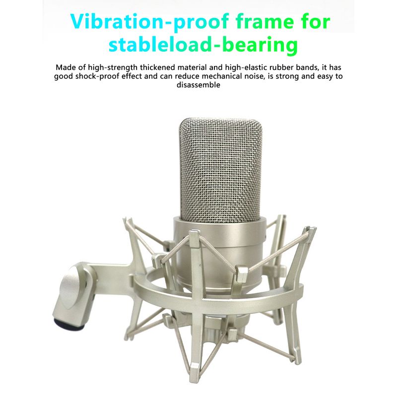 Professional Condenser Microphone Studio Wired Microphone For PC Laptop Computer Mic Karaoke Singing Streaming Sound_voghion.com