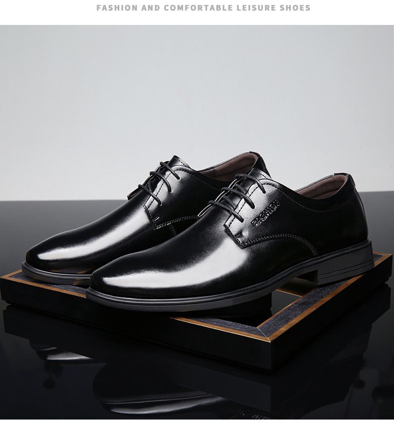 Herren Business Formelle Schuhe Herren Mokassin Atmungsaktiv Britischer Stil Ein Fußhocker Weiches Leder Weiche Unterseite Lässige Herrenschuhe_voghion.com