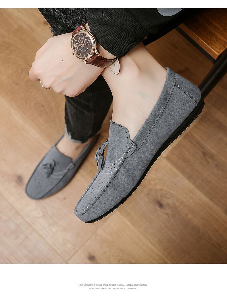 SHLIANG Klassische Herren Freizeitschuhe Mode Fahren Casual Bootsschuhe Herren Hochwertige Weiche Sohle Herren Loafer Mokassin Schuhe X0052_voghion.com
