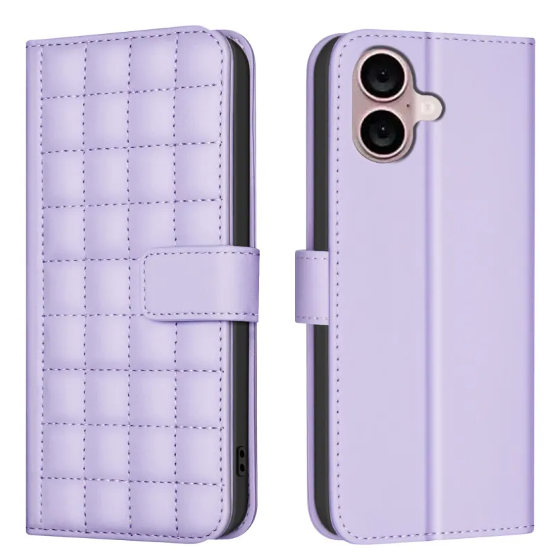 Funda de cuero con tapa magnética y correa de muñeca de lujo para iPhone 16 Pro Max 15 14 Plus 13, ranura para tarjeta plegable, funda a prueba de golpes_voghion.com