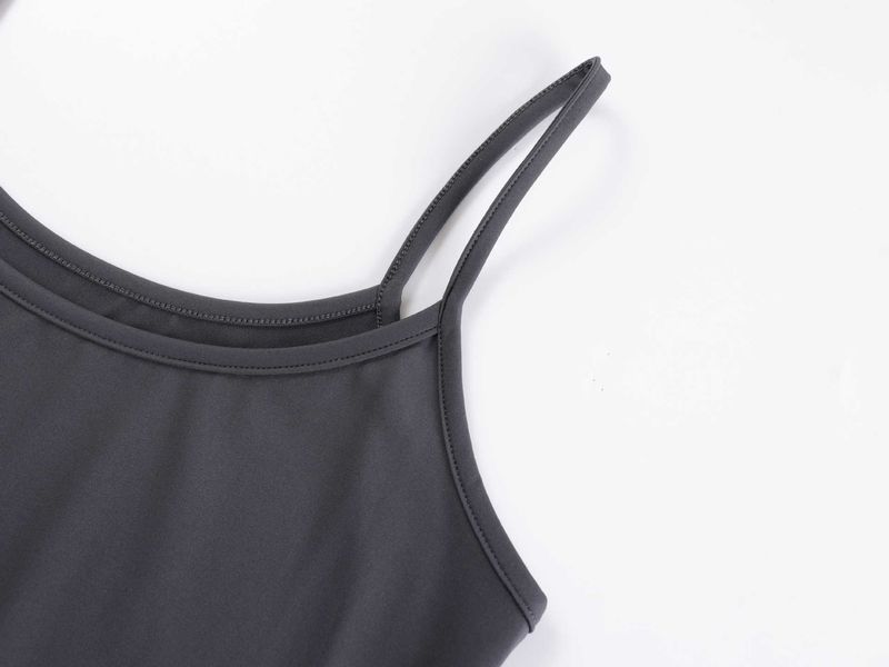 Women's Soft Workout Tops - Sexy Ribbed Crop Tank Tops For Gym, Streetwear, Summer Ultra-Stretch Nylon_voghion.com