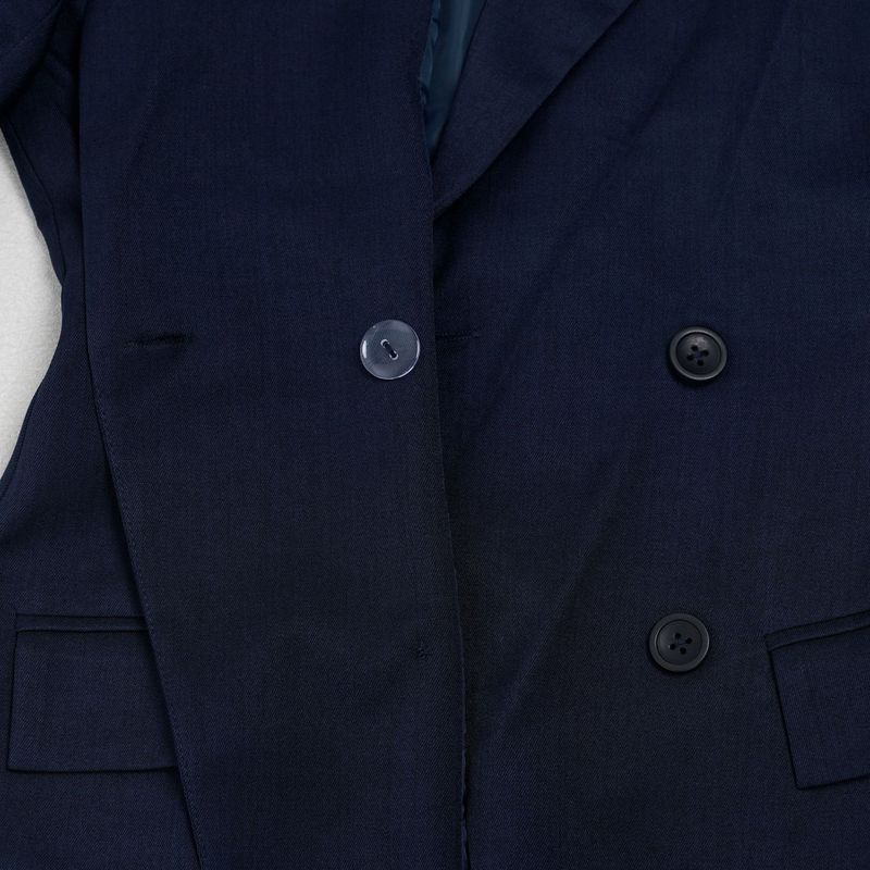 Elegantes Büroanzug-Set für Damen – Slim-Fit-Blazer und Hose mit hoher Taille für den beruflichen Weg zur Arbeit (Marineblau, Weinrot, Blaugrün)_voghion.com