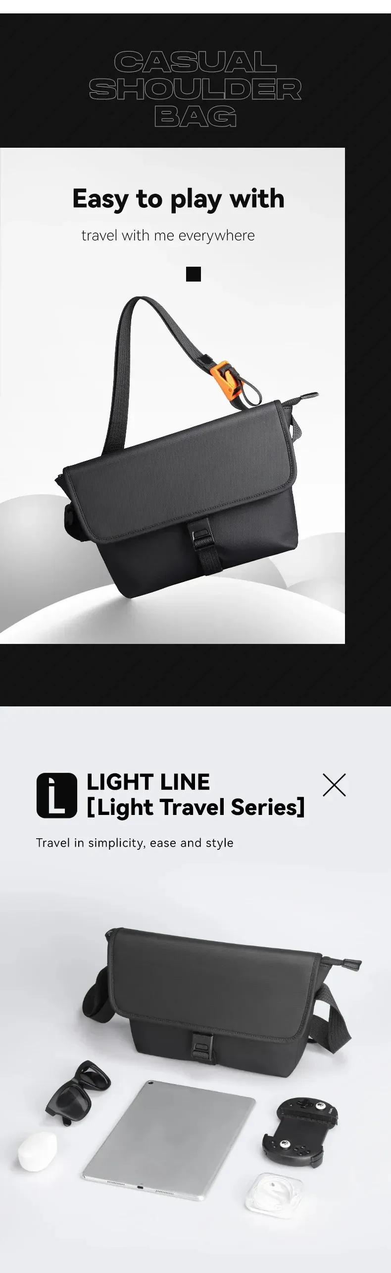MARK RYDEN Borsa a tracolla a tracolla da uomo Bolsa De Ombro a spalla 250321_voghion.com