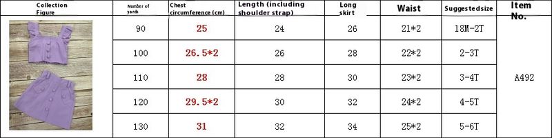 2024 Summer Middle and Children's Solid Color Hanging Strap Small Flying Sleeve Top+Short Skirt+Belt Trendy Girl Set_voghion.com