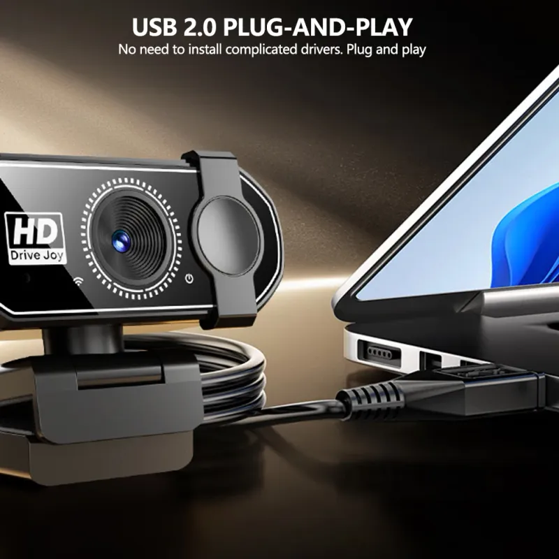 4K 2K 1080P Autofocus Webcam Full HD Camera Web Cam For Laptop PC Windows IOS PS5 With Microphone Video Calling Gamer_voghion.com
