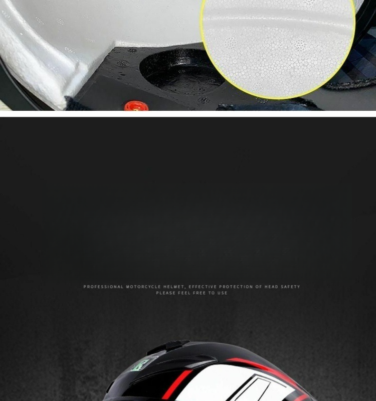 New Motorcycle For Men Women, 3C Full Face Helmet, Stylish And Safe Winter Windproof Helmet_voghion.com