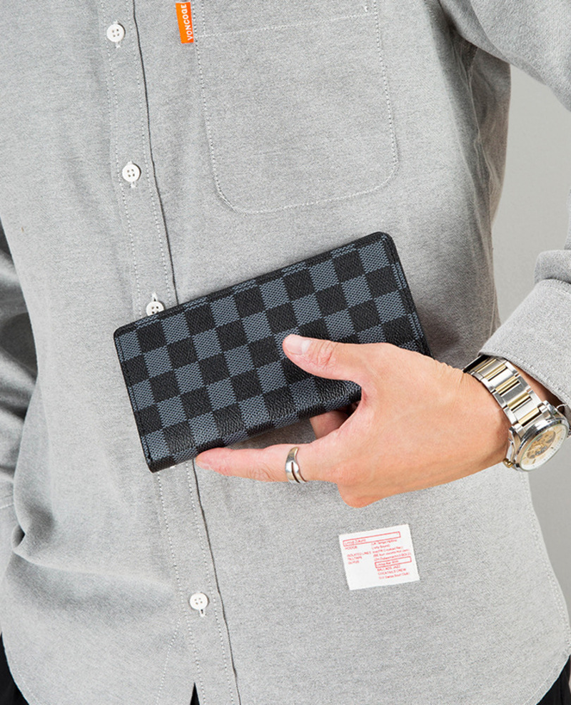 Wallet Men's Long 2024 New Wallet Casual Soft Wallet Fashionable Student Ticket Holder_voghion.com