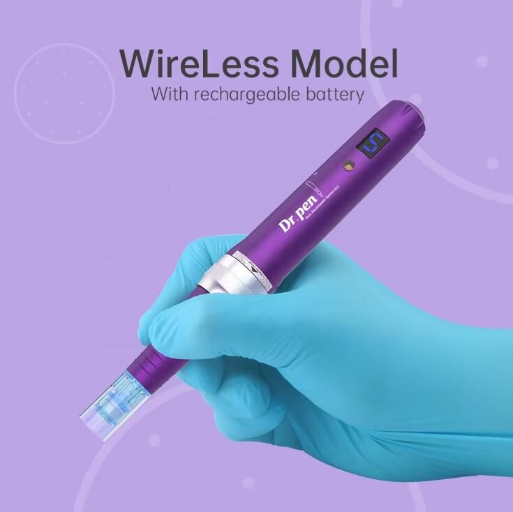 X5 Derma Microneedling Tool Mesotherapie Persönliche Hautpflege Dr Pen Needling Cartridges_voghion.com