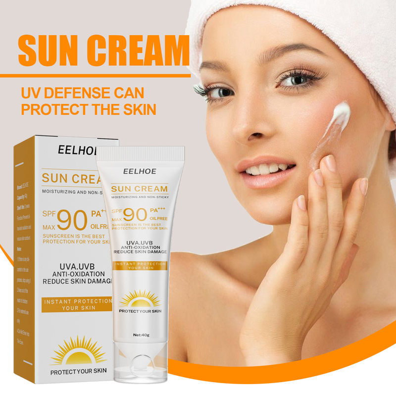 EELHOE crème de Protection d'isolation hydrate la Protection de la peau du visage et du corps, faux blanchiment, rafraîchissante en été, non_voghion.com