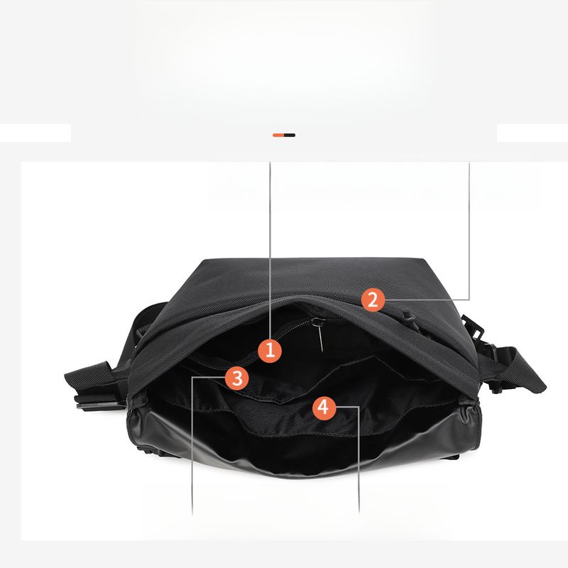 Bolso de pecho para hombre, mochila de gran capacidad con hebilla magnética, bandolera deportiva para montar a caballo para otoño e invierno 2025. Cientos de artículos nuevos._voghion.com