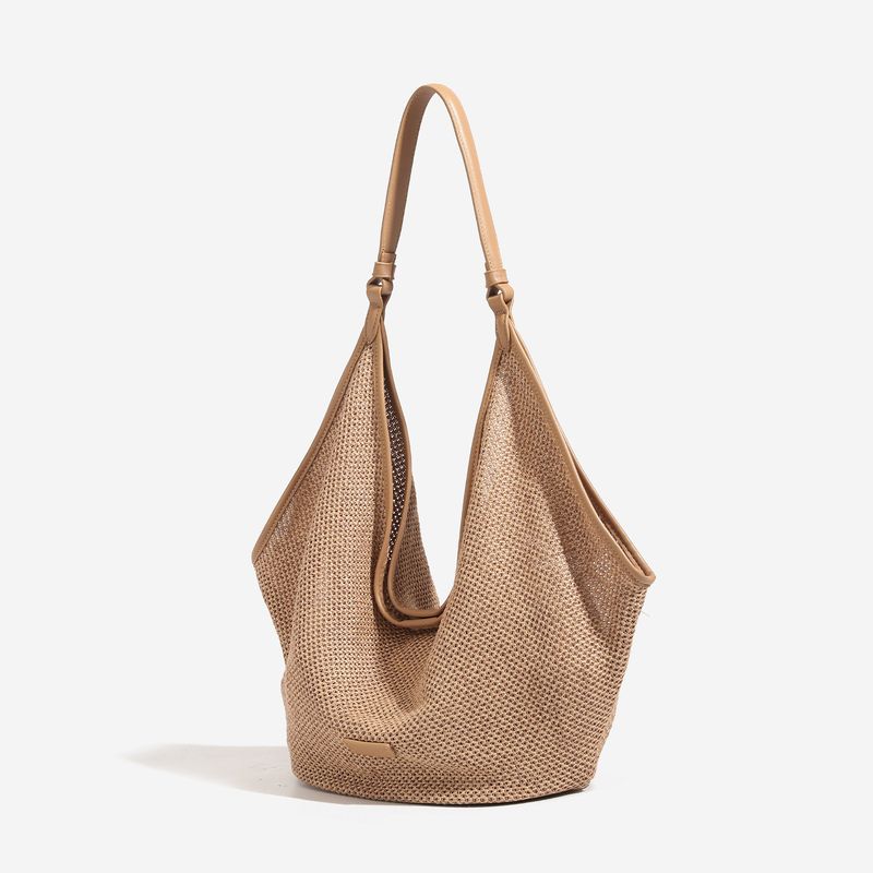 Bolsa de axila grande capacidade estilo preguiçoso bolsa mãe e filho moda cem_voghion.com