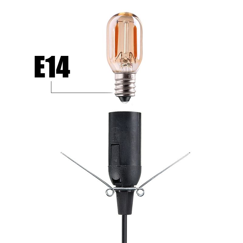 Himalayan Salt Lamp Cord With Dimmer Switch E14 Hanglamp Holder Light Bulbs Socket EU Plug 1.8m Power Cord Cable Lava Lamp Base_voghion.com
