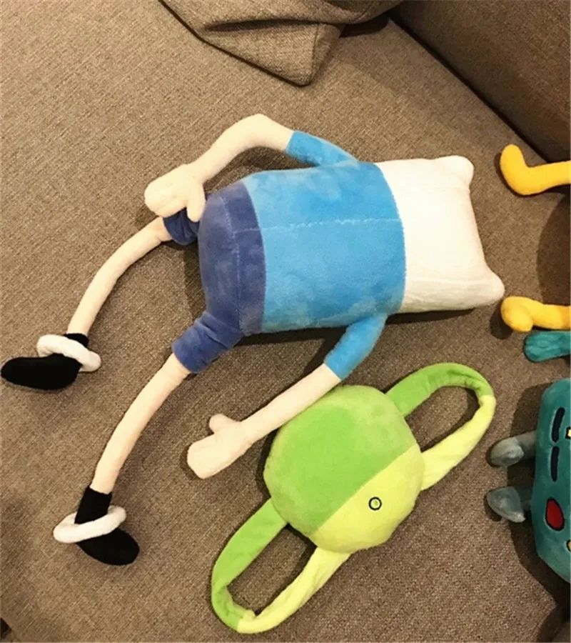 28–42 cm Piedzīvojumu laika plīša rotaļlietas Finn Jake pingvīnu lelles mīksti pildīti dzīvnieki bērniem dzimšanas dienas dāvanas ballīšu dekorēšanai_voghion.com