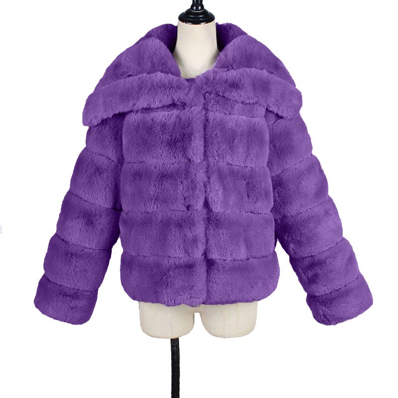 Frauen Kleidung pelzmantel herbst und winter Künstliche Pelz_voghion.com
