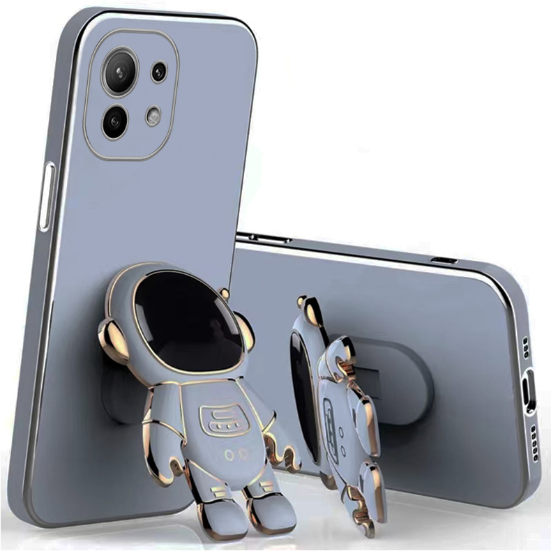 Luxus-Beschichtungshalter-Hülle für Xiaomi Mi POCO M3 F3 X3 NFC 11 Ultra 12 10 Lite 9 8 11T 10S 10T 9T Pro Hüllen Astronaut_voghion.com