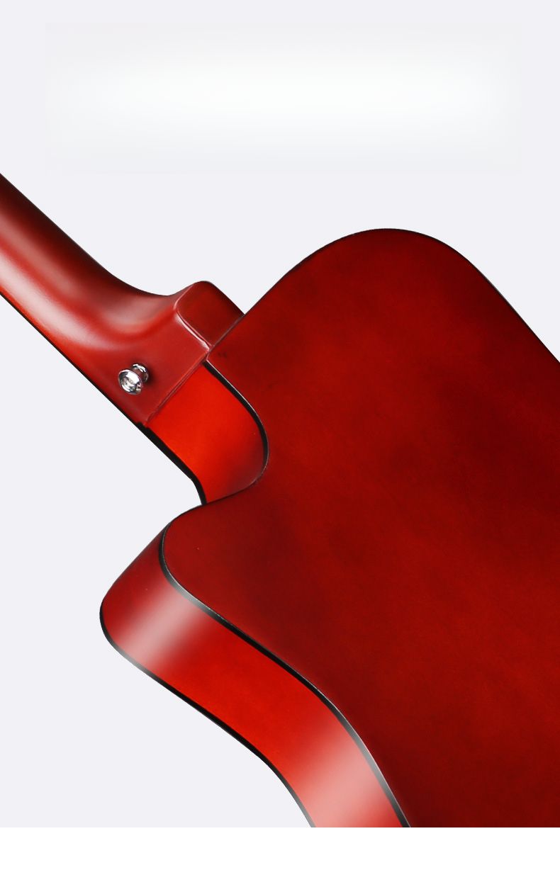 Chitarra per principianti in tiglio liscio da 38 pollici e 41 pollici_voghion.com