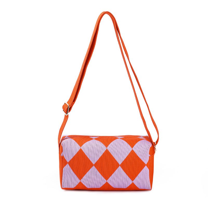 Borsa a tracolla versatile e carina in maglia, piccola borsa da donna, zaino per telefono_voghion.com