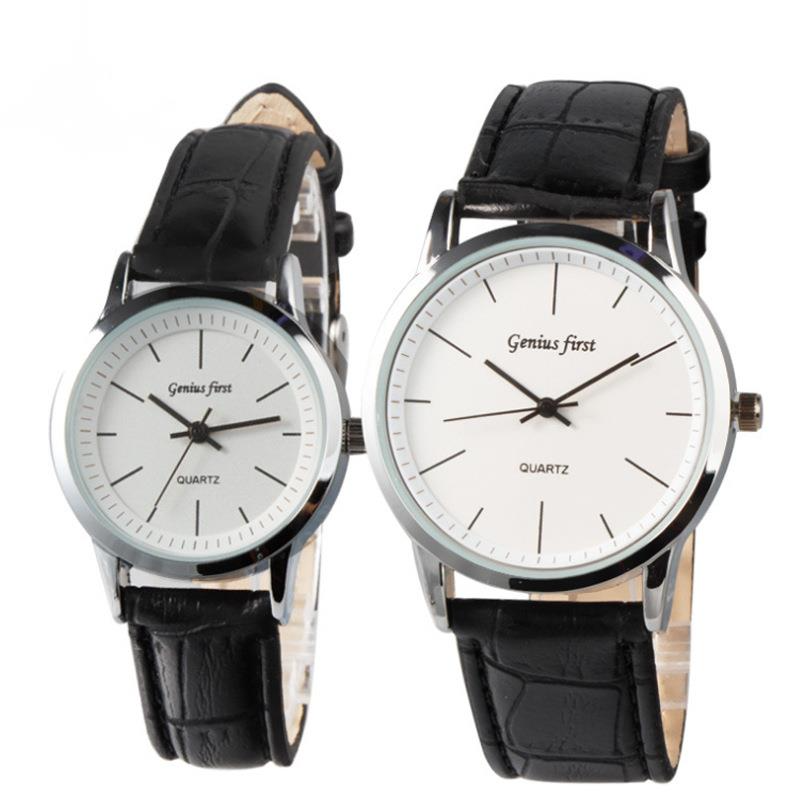 Alloy Couple Belt Student Men's And Women's Quartz Watch_voghion.com